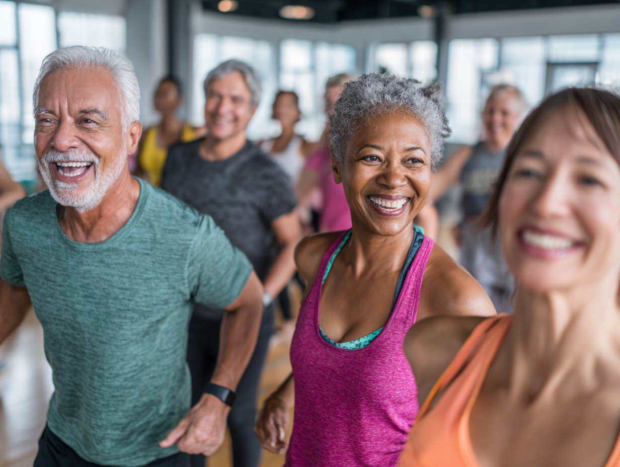 Активні люди займаються спортом